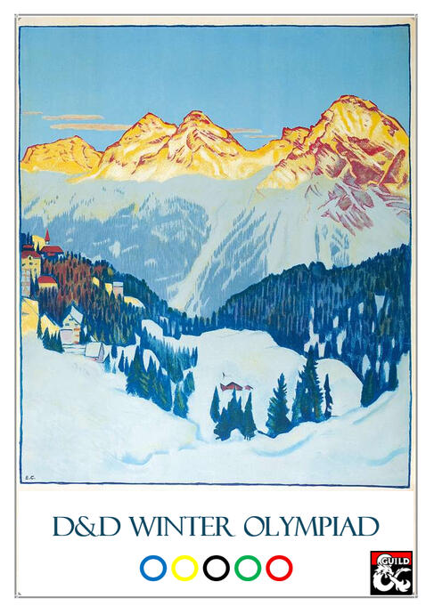 D&amp;D Winter Olympiad, Olympic sport rules for Dungeons and Dragons 5e
